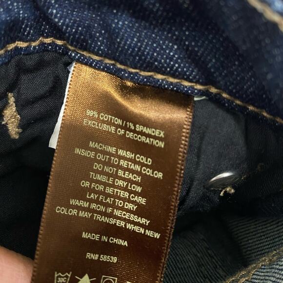 Kut‎ from the Kloth Catherine boyfriend blue jeans size 2 - Picture 7 of 7